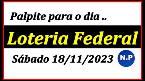 palpite para loteria federal